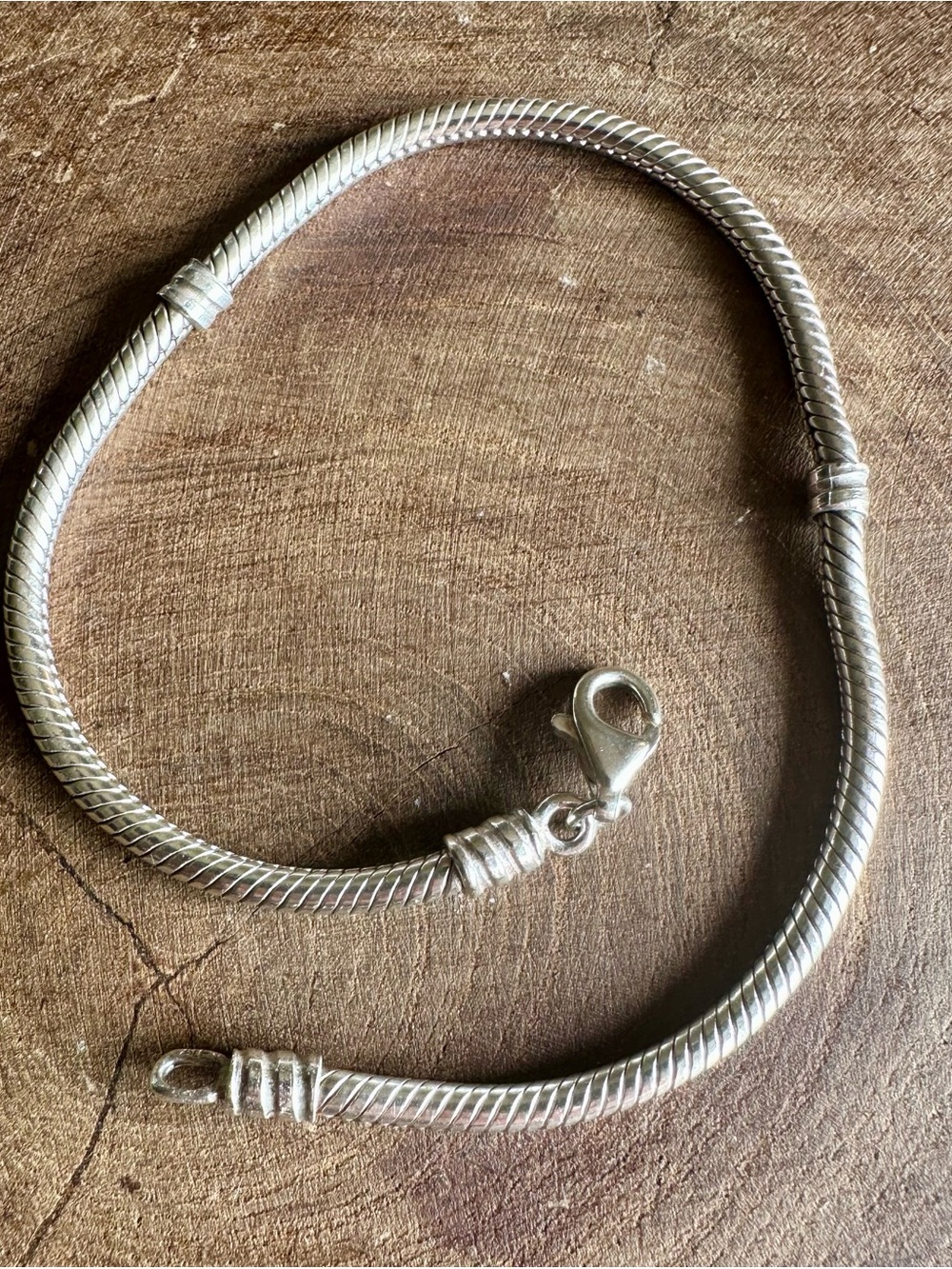 Pandora Snake Chain Anklet/Bracelet 9” Long
